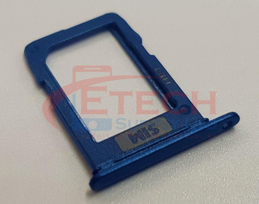 Samsung Galaxy A600F 2018 Replacement Sim 1 Card Tray Holder - Blue