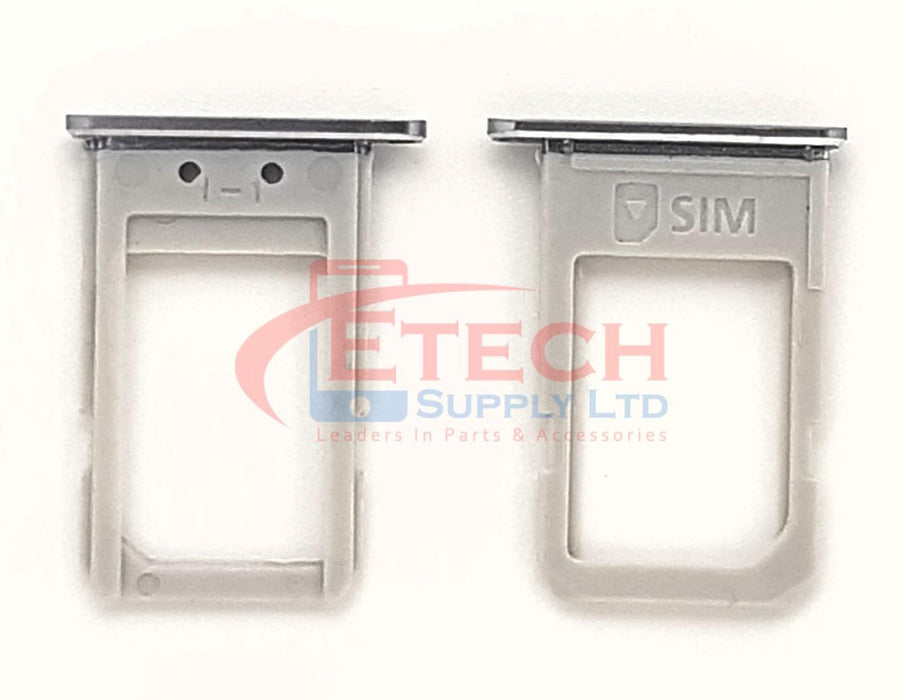 Samsung Galaxy S6 Edge Plus G928F Replacement Sim Tray - Silver
