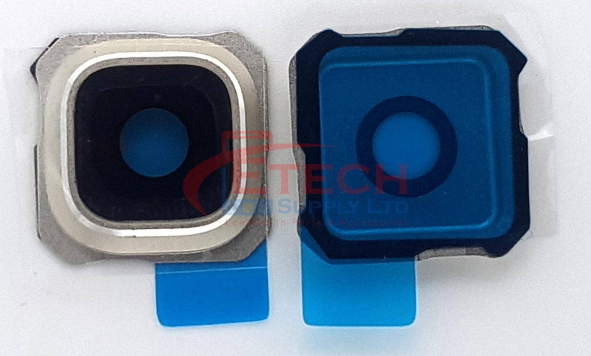 Samsung Galaxy S6 Edge Plus G928F Replacement Rear Camera Ring With Lens & Adhesive - Gold Platinum