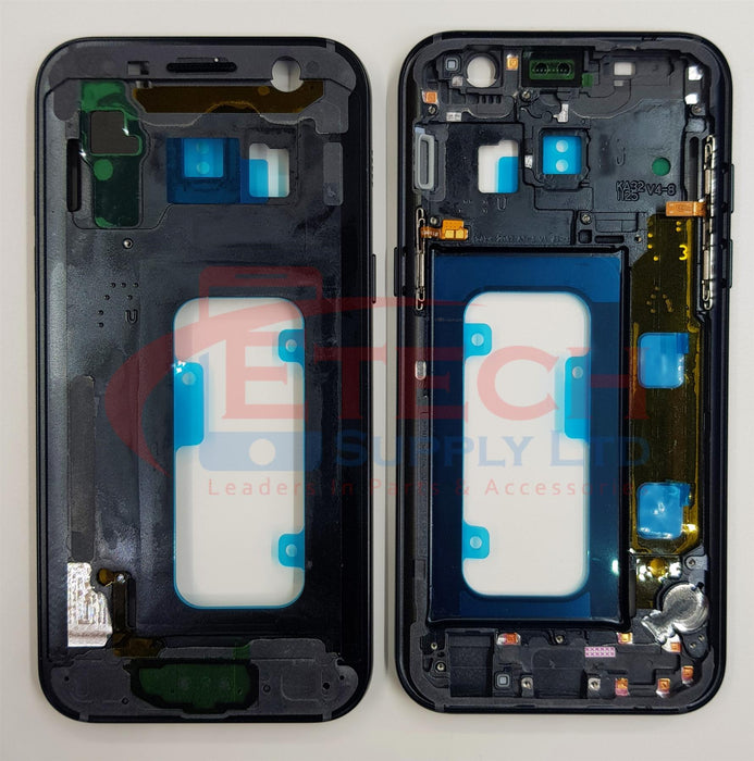 Samsung Galaxy A3 A320F 2017 Replacement Housing Chassis - Black Sky
