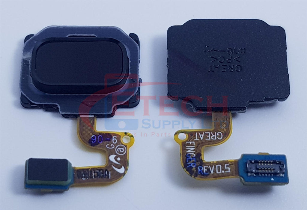 Samsung Galaxy Note 8 N950F Replacement Home Button / Fingerprint Reader - Midnight Black