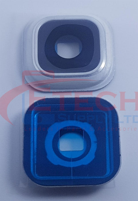Samsung Galaxy Note 5 N920F Replacement Rear Camera Ring With Lens & Adhesive - White Pearl