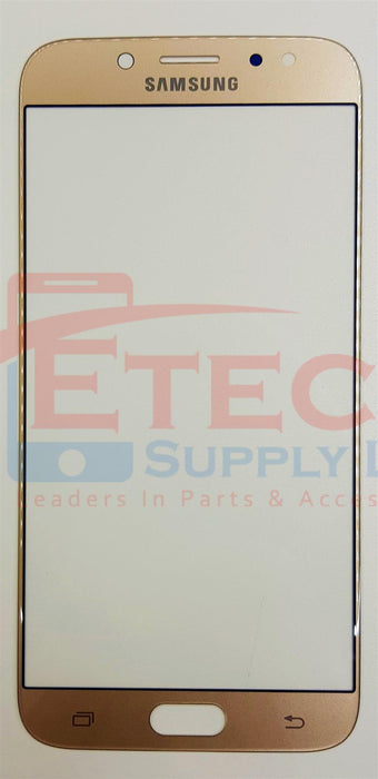 Samsung Galaxy J7 Pro 2017 J730F Replacement Top Glass Without OCA - Gold
