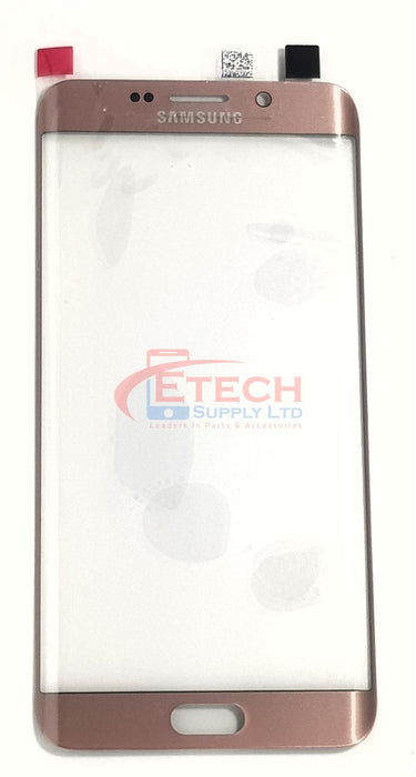 Samsung Galaxy S6 Edge Plus G928F Replacement Top Glass Without OCA - Pink Gold