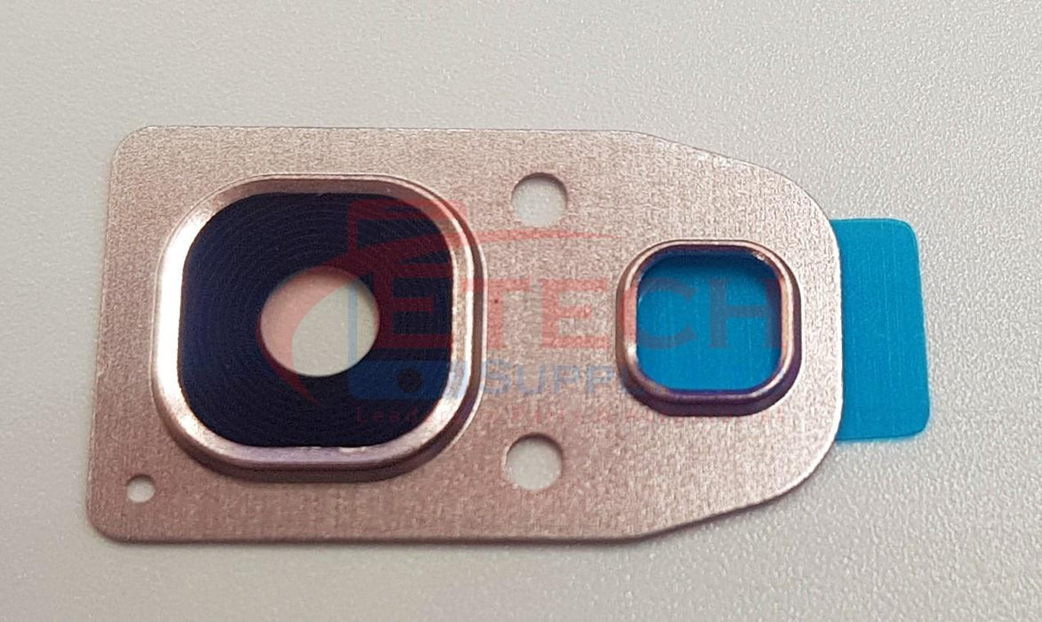 Samsung Galaxy A3 A320F 2017 Replacement Rear Camera Ring With Lens & Adhesive - Peach Cloud