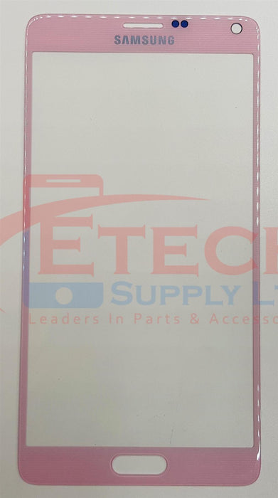 Samsung Galaxy Note 4 N910F Replacement Top Glass Without OCA - Blossom Pink