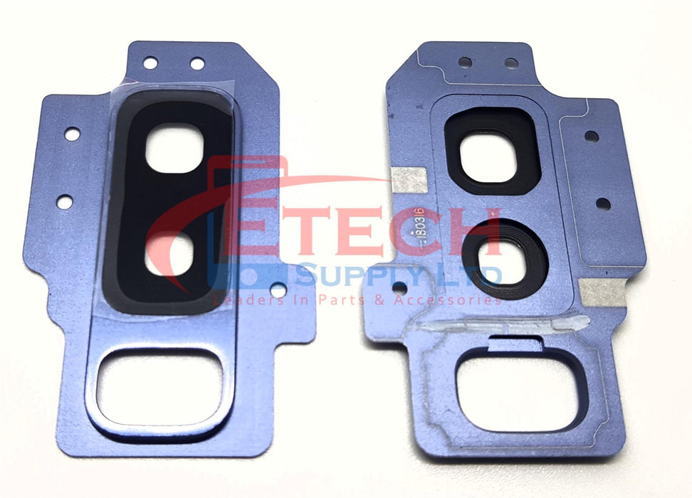 Samsung Galaxy S9 Plus G965F Replacement Rear Camera Ring With Lens & Adhesive - Coral Blue
