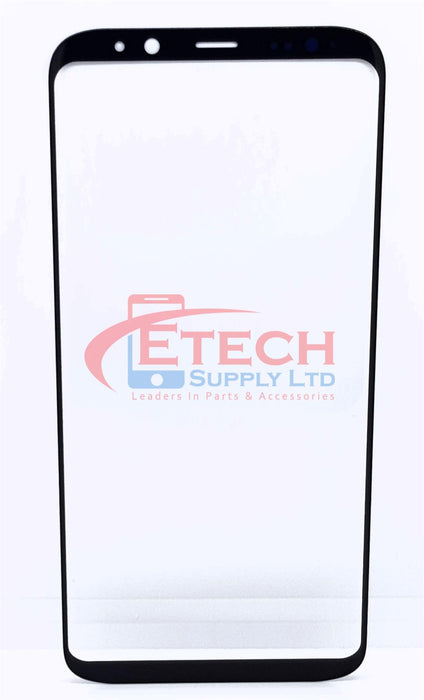 Samsung Galaxy S8 Plus G955F Replacement Top Glass Without OCA - Black