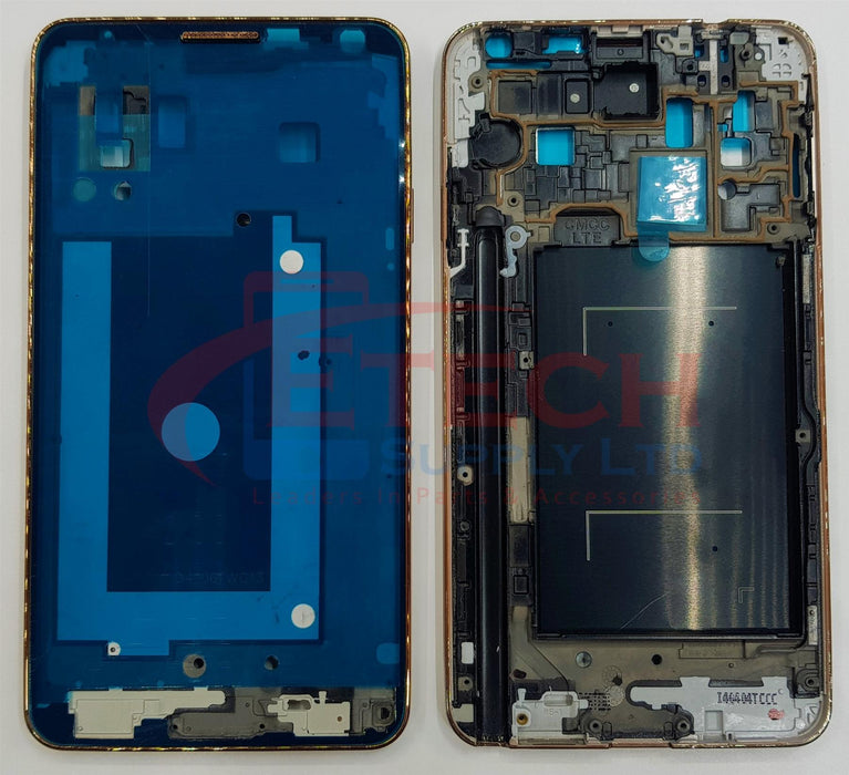 Samsung Galaxy Note 3 N9000 Replacement Mid-Frame Housing - Gold