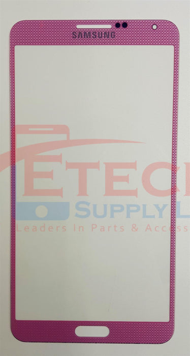 Samsung Galaxy Note 3 N9000 Replacement Top Glass Without OCA - Blush Pink