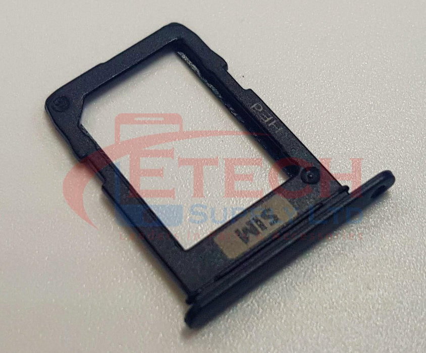 Samsung Galaxy A600F 2018 Replacement Sim 1 Card Tray Holder - Black