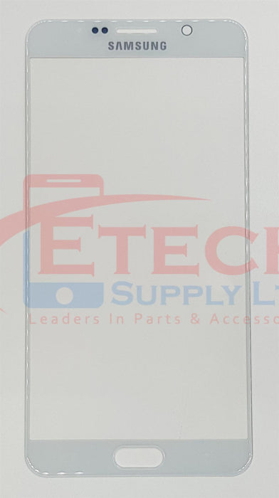 Samsung Galaxy Note 5 N920F Replacement Top Glass Without OCA - White Pearl