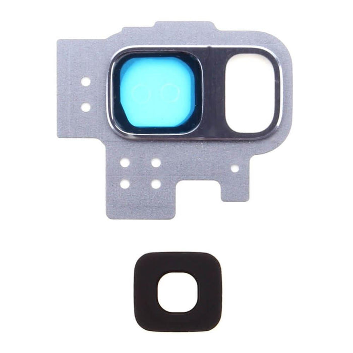 Samsung Galaxy S9 G960F Replacement Rear Camera Ring With Lens & Adhesive - Coral Blue