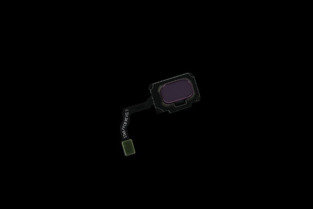 Samsung Galaxy S9 G960F / S9 Plus G965F Replacement Home Button With Fingerprint Scanner - Lilac Purple