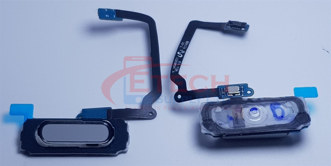 Samsung Galaxy S5 G900F Replacement Home Button With Flex Cable - Shimmery White