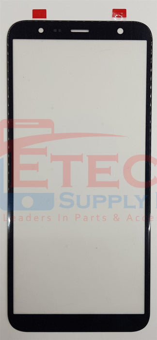 For Samsung Galaxy J4 Plus J415 Replacement Top Glass Outer Lens Black