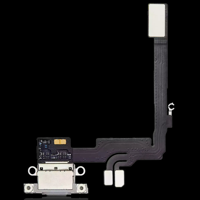 Apple iPhone 16 Pro Replacement Genuine Charging Flex | Reclaimed | White Titanium