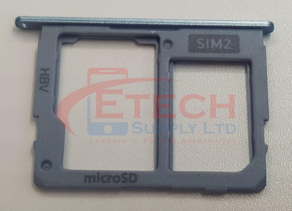 Samsung Galaxy J7 J730F 2017 Replacement SIM 2 & SD Card Tray Holder - Blue