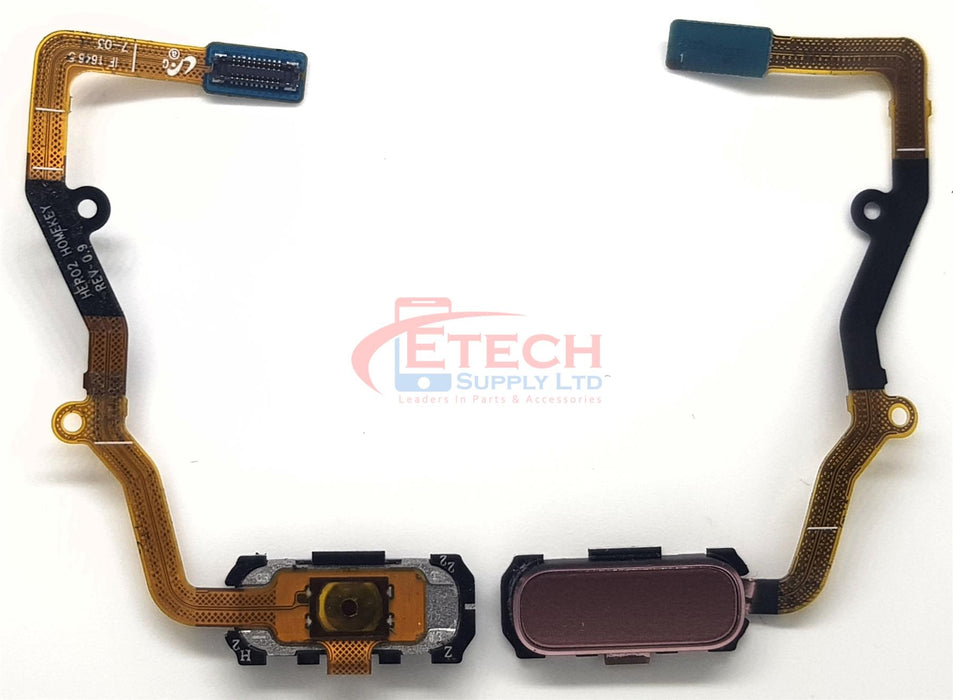 Samsung Galaxy S7 Edge G935F Replacement Home Button - Pink Gold