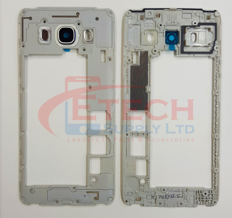 Samsung Galaxy J5 J510FN 2016 Replacement Rear Chassis Assembly With Camera Lens - Silver