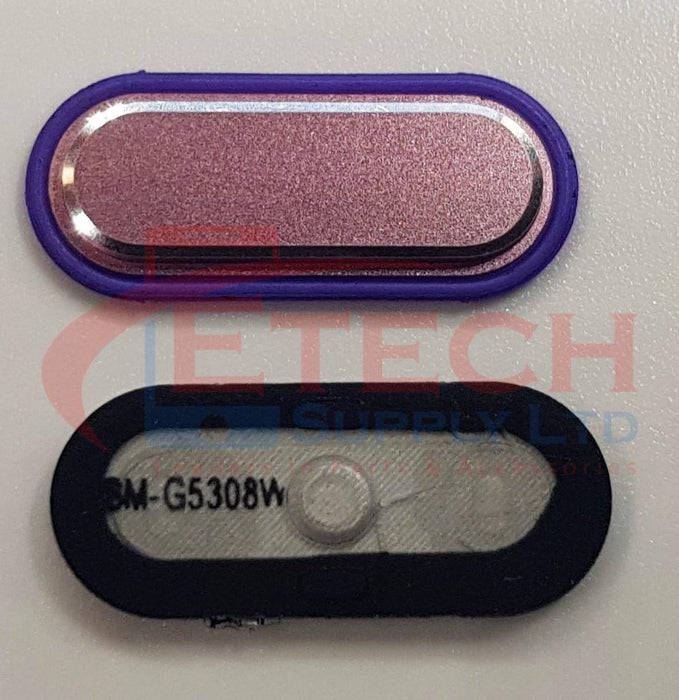 Samsung Galaxy J7 J710F 2016 Replacement Home Button - Rose Gold