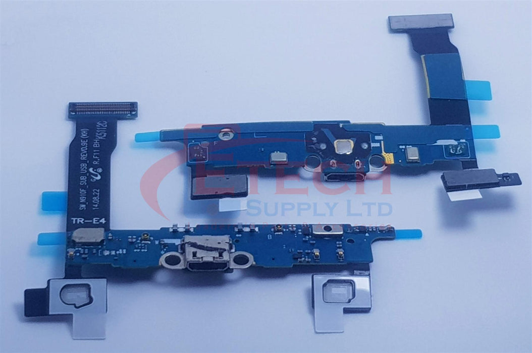 Samsung Galaxy Note 4 N910F Replacement Charging Flex With Microphone