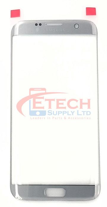 Samsung Galaxy S7 Edge G935F Replacement Top Glass Without OCA - Silver Titanium
