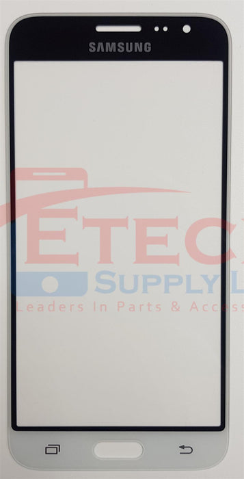 Samsung Galaxy J3 J320FN 2016 Replacement Top Glass Without OCA - White