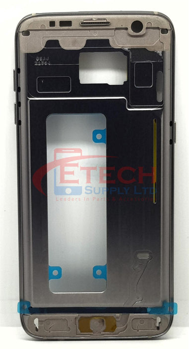Samsung Galaxy S7 Edge G935F Replacement Frame With Small Parts - Gold Platinum