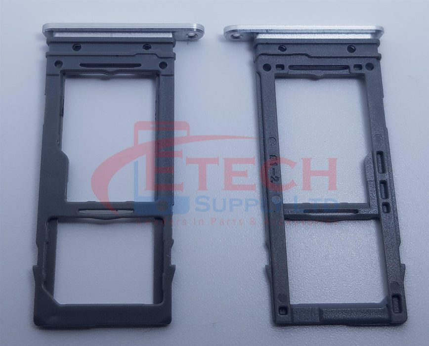 Samsung Galaxy Note 8 N950F Replacement SIM Tray Holder With Seal - Silver