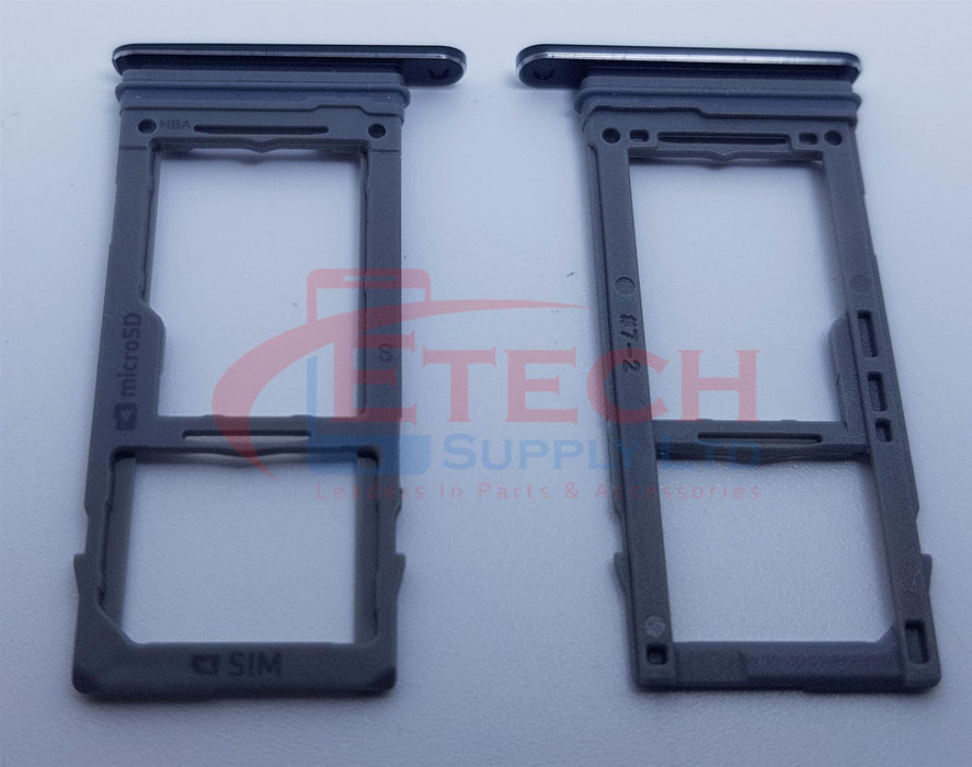 Samsung Galaxy Note 8 N950F Replacement SIM Tray Holder With Seal - Midnight Black