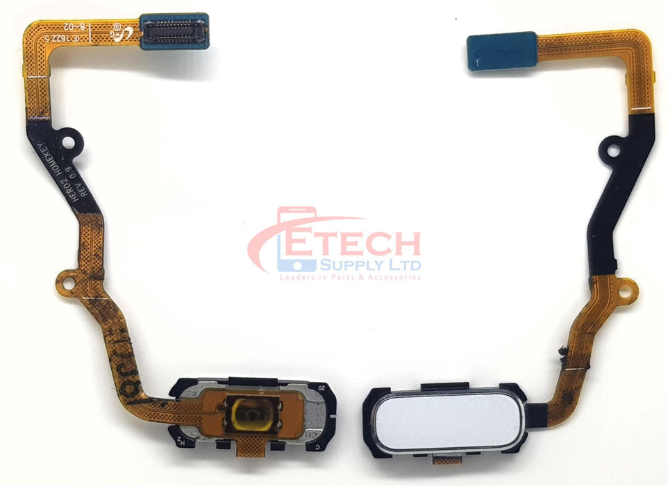 Samsung Galaxy S7 Edge Replacement G935F Home Button -White Pearl