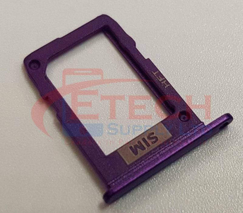 Samsung Galaxy J6 J600F 2018 Replacement SIM 1 Card Tray Holder - Purple