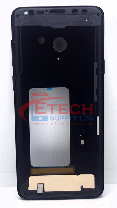 Samsung Galaxy S9 Plus G965F Replacement Mid Frame Housing With Parts - Midnight Black