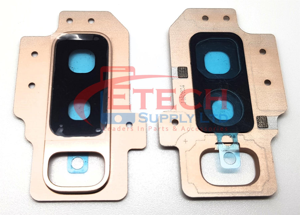 Samsung Galaxy S9 Plus G965F Replacement Rear Camera Ring With Lens & Adhesive - Sunrise Gold