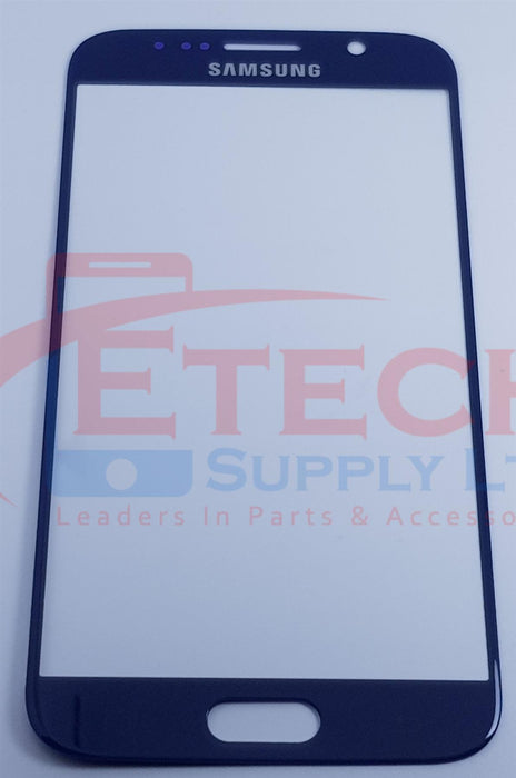 Samsung Galaxy S6 G920F Replacement Top Glass Without OCA - Black Sapphire