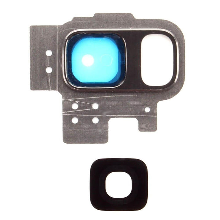 Samsung Galaxy S9 G960F Replacement Rear Camera Ring With Lens & Adhesive - Titanium Grey