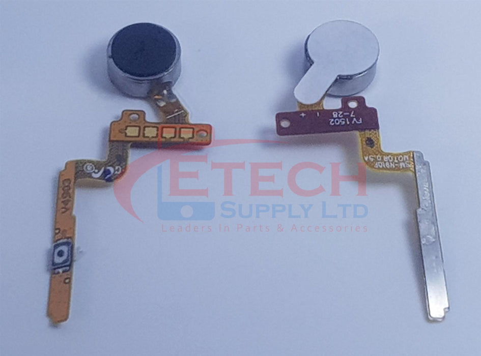 Samsung Galaxy Note 4 N910F Replacement Power Flex With Vibrator Motor
