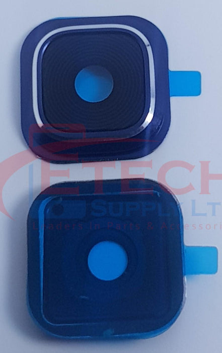 Samsung Galaxy Note 5 N920F Replacement Rear Camera Ring With Lens & Adhesive - Black Sapphire