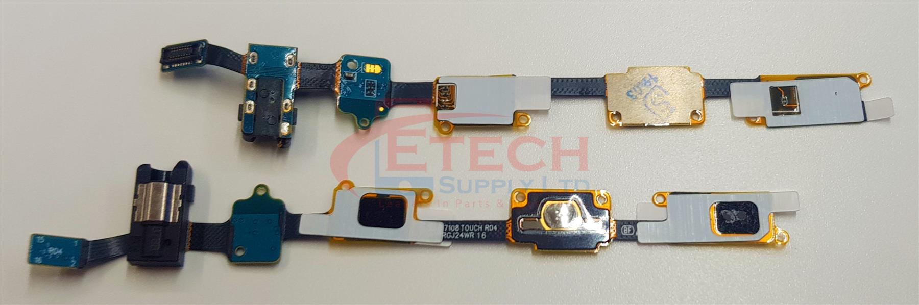 Samsung Galaxy J7 J710F 2016 Replacement Home Button Flex With Headphone Jack
