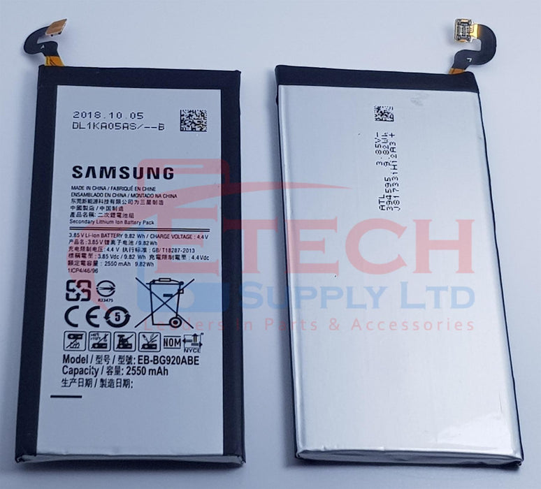 Samsung Galaxy S6 G920F Replacement Battery