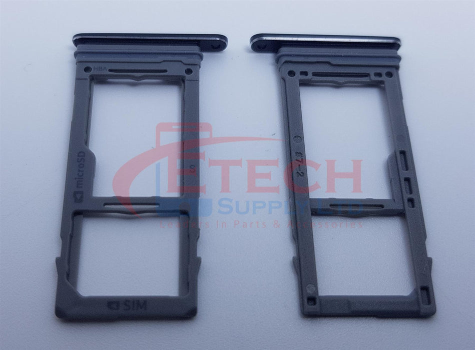 Samsung Galaxy Note 9 N960F Replacement Sim tray - Midnight Black