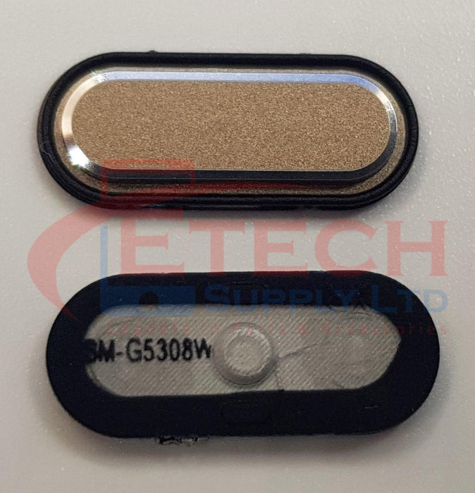 Samsung Galaxy J7 J710F 2016 Replacement Home Button - Gold