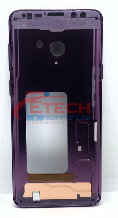 Samsung Galaxy S9 Plus G965F Replacement Mid Frame Housing With Parts - Lilac Purple