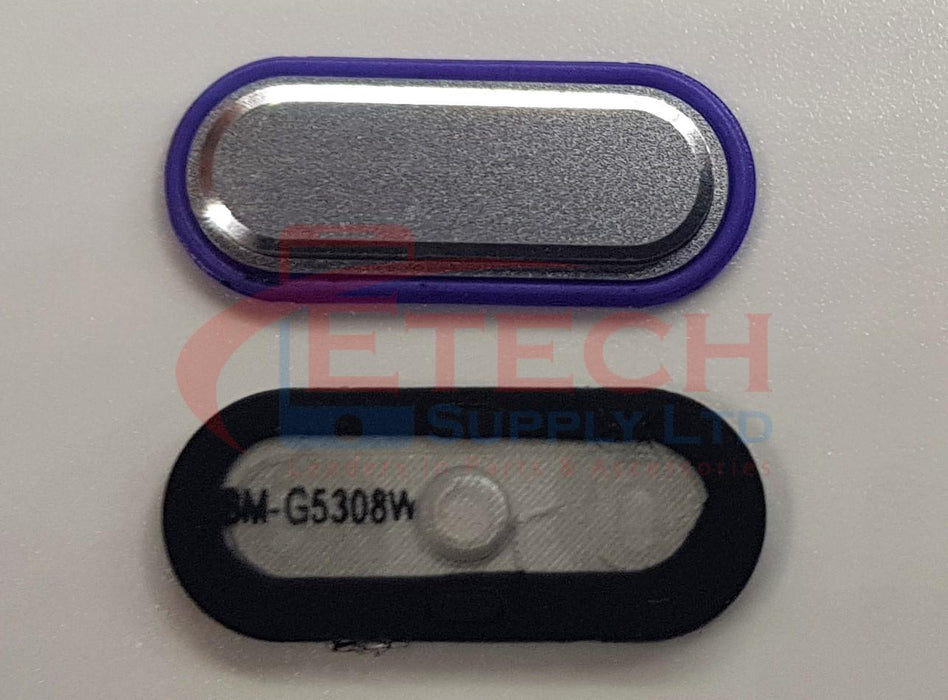 Samsung Galaxy J7 J710F 2016 Replacement Home Button - Silver