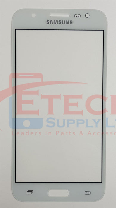 Samsung Galaxy J5 J500F 2015 Replacement Top Glass Without OCA - White