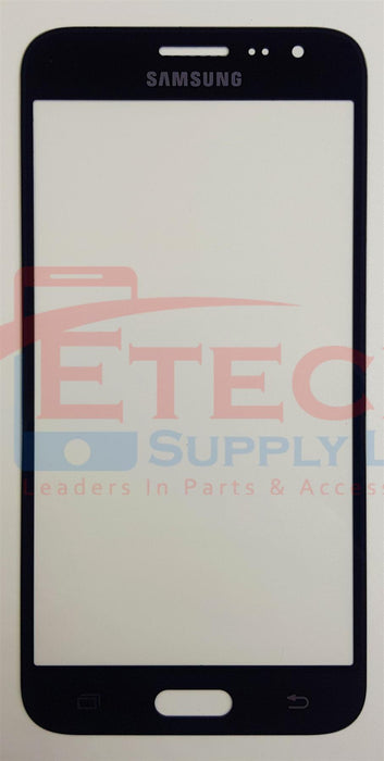 Samsung Galaxy J3 J320FN 2016 Replacement Top Glass Without OCA - Black