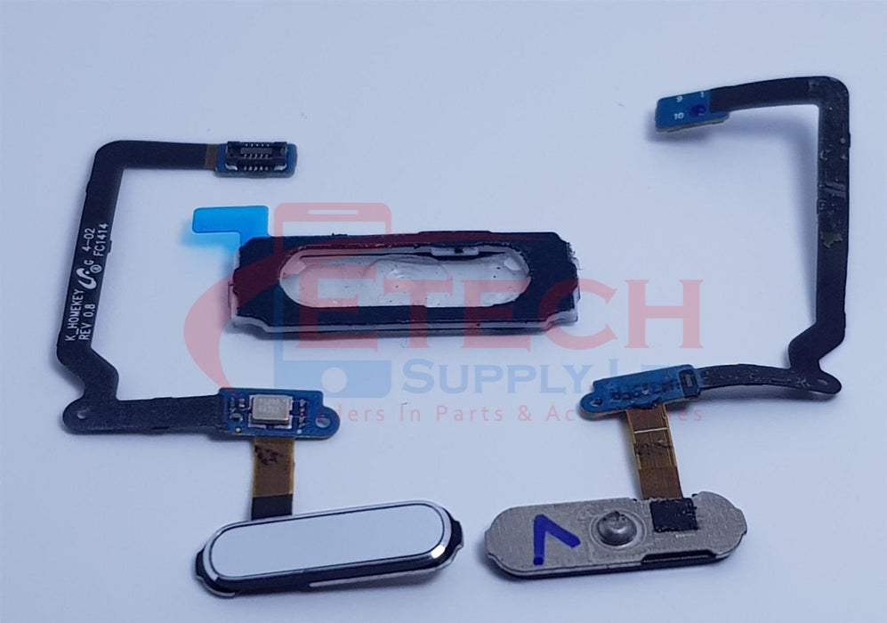 Samsung Galaxy S5 Mini G800F Replacement Home Button Flex - White