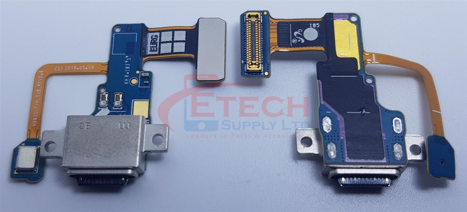 Samsung Galaxy Note 9 N960F Replacement Charging Port Flex With Microphone