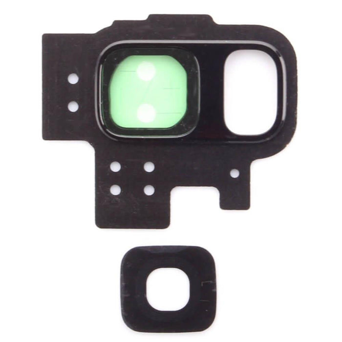 Samsung Galaxy S9 G960F Replacement Rear Camera Ring With Lens & Adhesive - Midnight Black